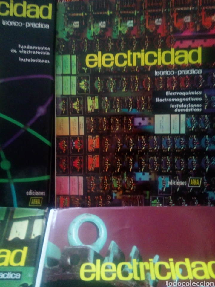 Libros de segunda mano de ciencias: Libros electricidad te&oacute;rico pr&aacute;ctico Afha - Foto 2