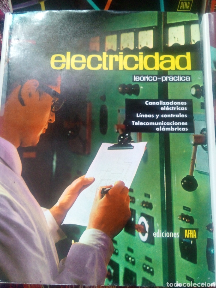Libros de segunda mano de ciencias: Libros electricidad te&oacute;rico pr&aacute;ctico Afha - Foto 4