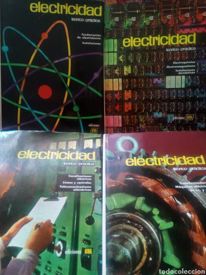 Libros de segunda mano de ciencias: Libros electricidad te&oacute;rico pr&aacute;ctico Afha - Foto 5