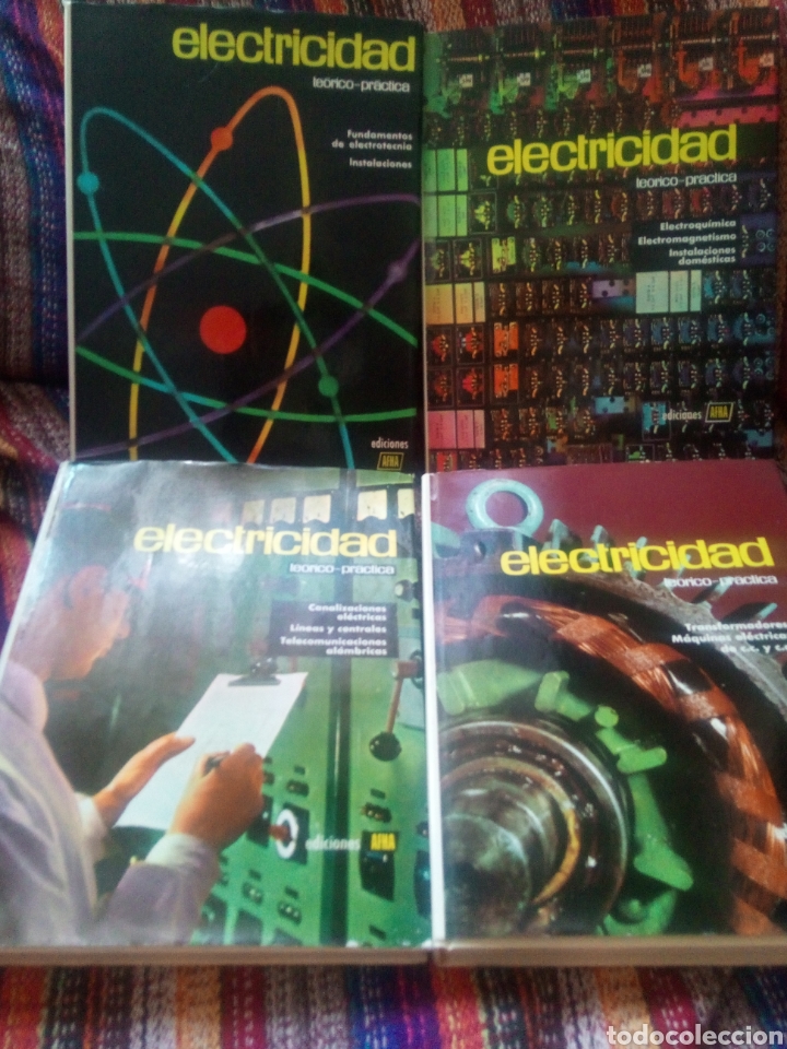 Libros de segunda mano de ciencias: Libros electricidad te&oacute;rico pr&aacute;ctico Afha - Foto 6