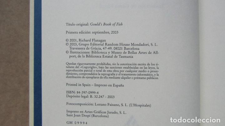 Libros de segunda mano: EL LIBRO DE LOS PECES DE WILLIAM GOULD RICHARD FLANAGAN - Foto 4