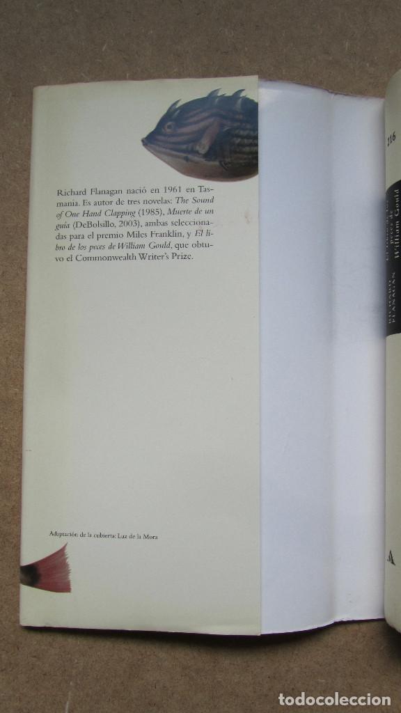 Libros de segunda mano: EL LIBRO DE LOS PECES DE WILLIAM GOULD RICHARD FLANAGAN - Foto 5