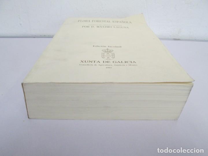 Libros de segunda mano: FLORA FORESTAL ESPA&Ntilde;OLA. MAXIMO LAGUNA. FACSIMIL. XUNTA DE GALICIA 1993. - Foto 3