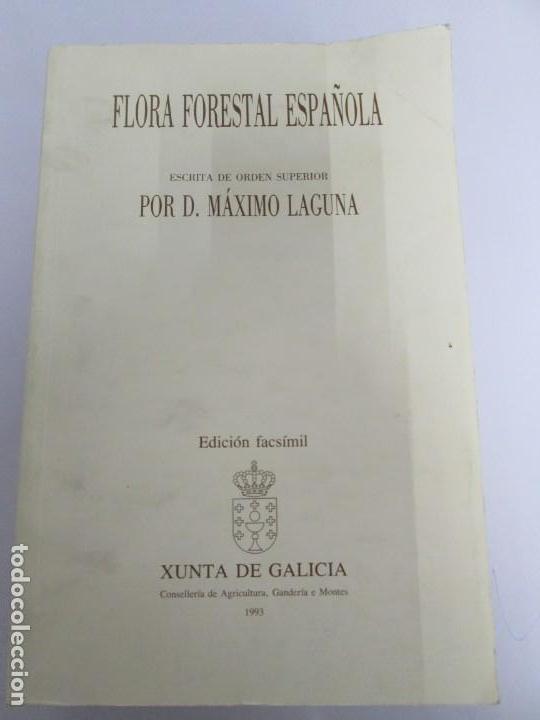 Libros de segunda mano: FLORA FORESTAL ESPA&Ntilde;OLA. MAXIMO LAGUNA. FACSIMIL. XUNTA DE GALICIA 1993. - Foto 6