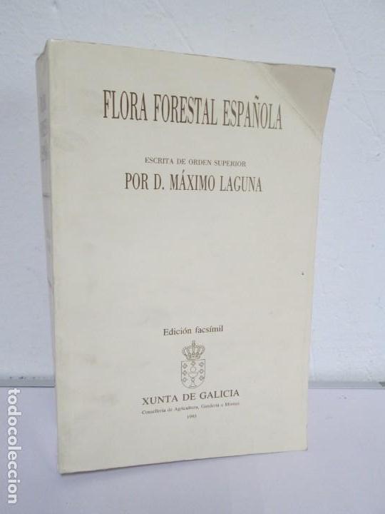 Libros de segunda mano: FLORA FORESTAL ESPA&Ntilde;OLA. MAXIMO LAGUNA. FACSIMIL. XUNTA DE GALICIA 1993. - Foto 1