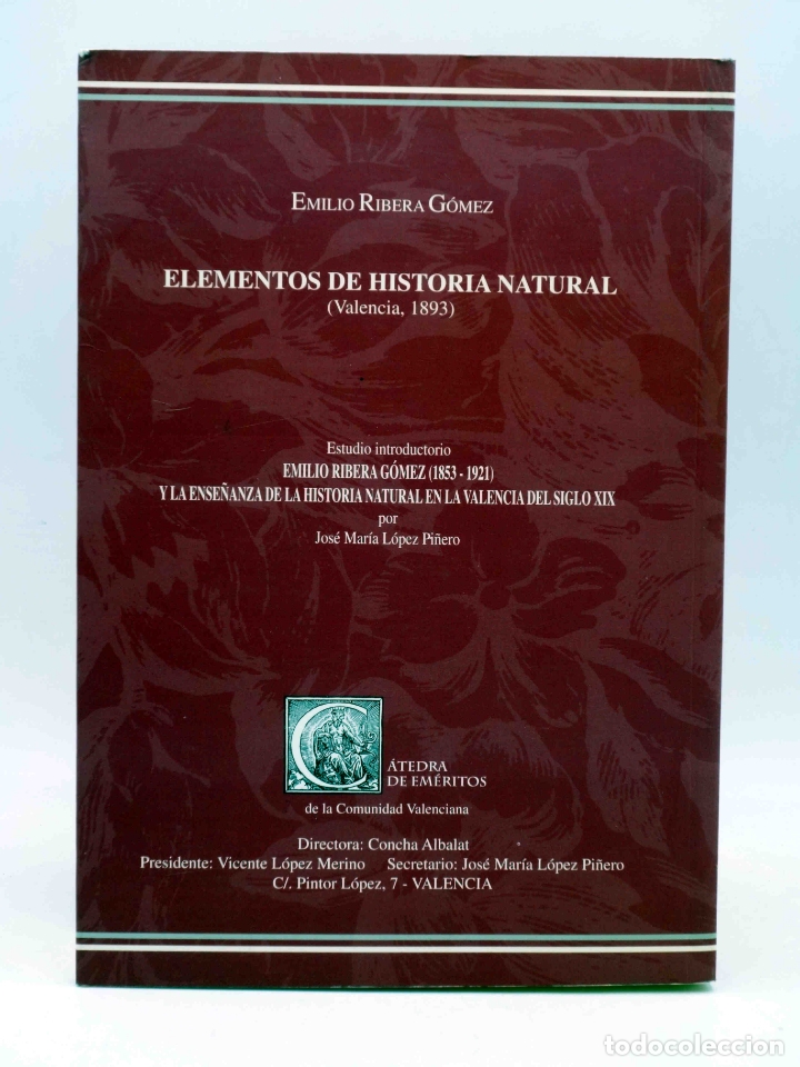 Libros de segunda mano: ELEMENTOS DE HISTORIA NATURAL / HIGIENE (Emilio Ribera G&oacute;mez) Facs&iacute;mil, Circa 2000 - Foto 2