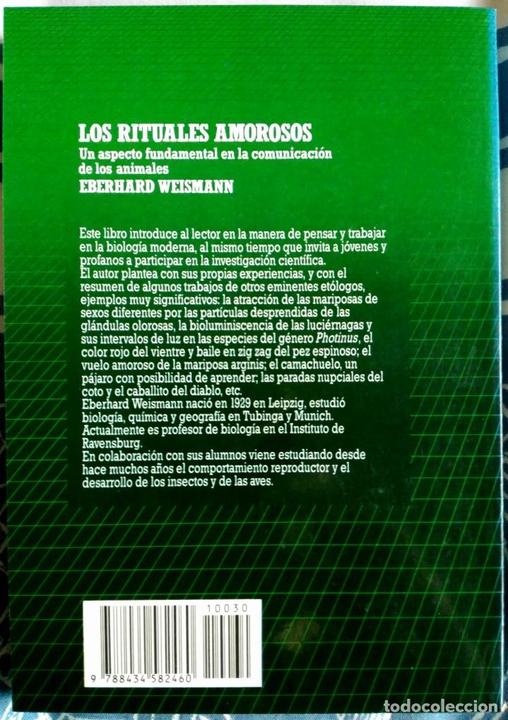 Libros de segunda mano: Eberhard Weismann . Los rituales amorosos - Foto 2