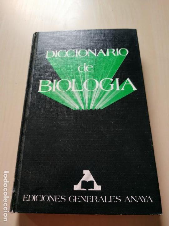 Libros de segunda mano: Diccionario de biolog&iacute;a de Anaya - Foto 1