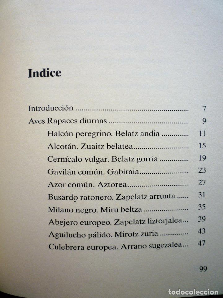 Libros de segunda mano: AVES RAPACES DE BIZKAIA - Foto 3