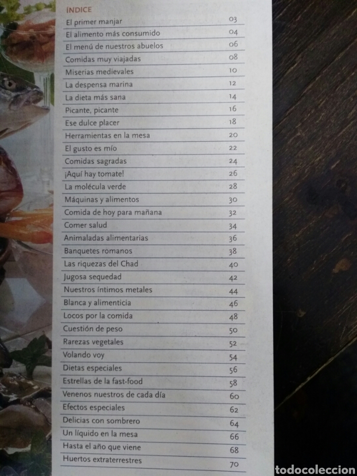Libros de segunda mano de ciencias: LOS ALIMENTOS. P&Iacute;LDORAS PARA CURIOSOS. COFAS. 2013 - Foto 3