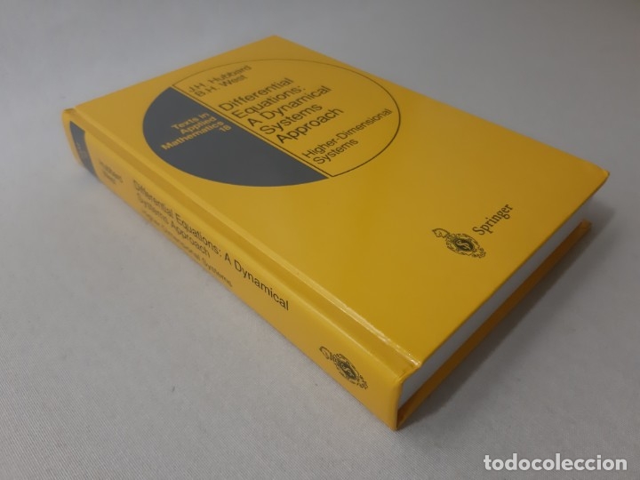 Libros de segunda mano de ciencias: Differential Equations: A Dynamical Systems Approach: Higher-Dimensional Systems (Texts in Applied M - Foto 2