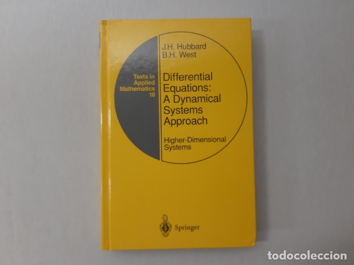 Libros de segunda mano de ciencias: Differential Equations: A Dynamical Systems Approach: Higher-Dimensional Systems (Texts in Applied M - Foto 1