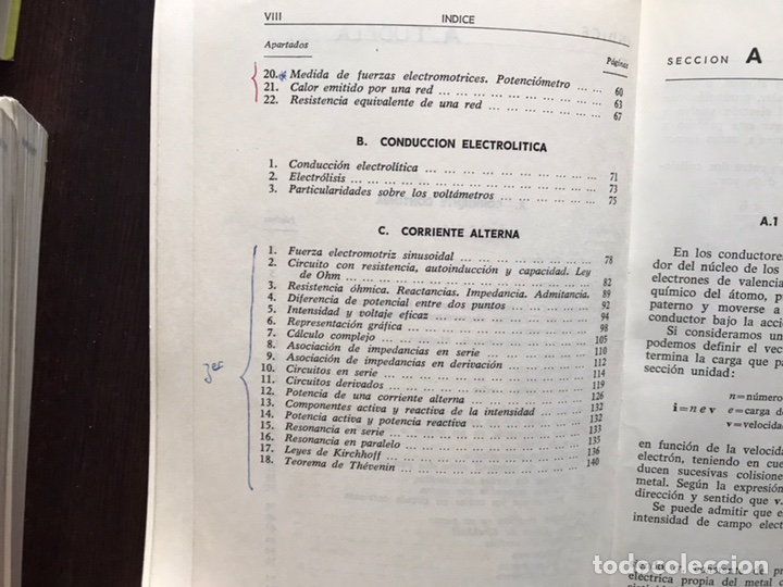 Libros de segunda mano de ciencias: Electrocin&eacute;tica. Estudio te&oacute;rico pr&aacute;ctico. F. Mar&iacute;n Alonso - Foto 4
