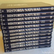 Libros de segunda mano: HISTORIA NATURAL 12 TOMOS. COMPLETA. EDITORIAL OCEANO - INSTITUTO GALLACH. Lote 168112748