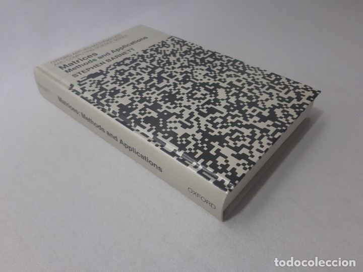 Libros de segunda mano de ciencias: Matrices: Methods and Applications (Applied Mathematics & Computing Science S.) por Stephen Barnett - Foto 2