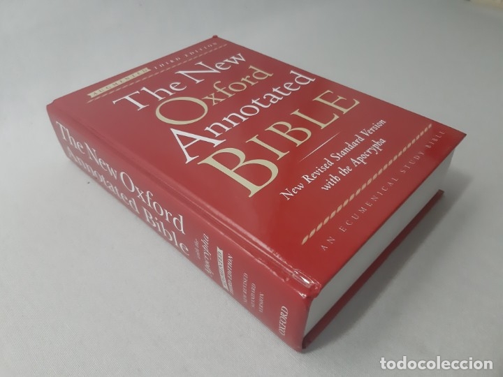 Libros de segunda mano de ciencias: The New Oxford Annotated Bible with the Apocrypha, Augmented Third Edition, New Revised Standard Ver - Foto 2