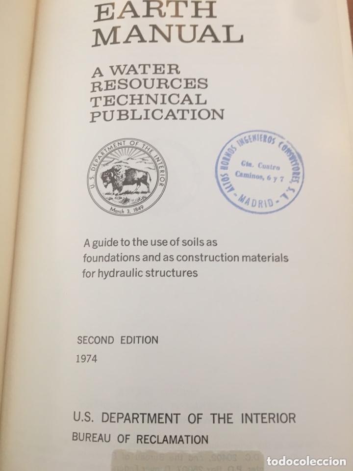 Libros de segunda mano: Earth manual. A water resources technical publication 1974 - Foto 2