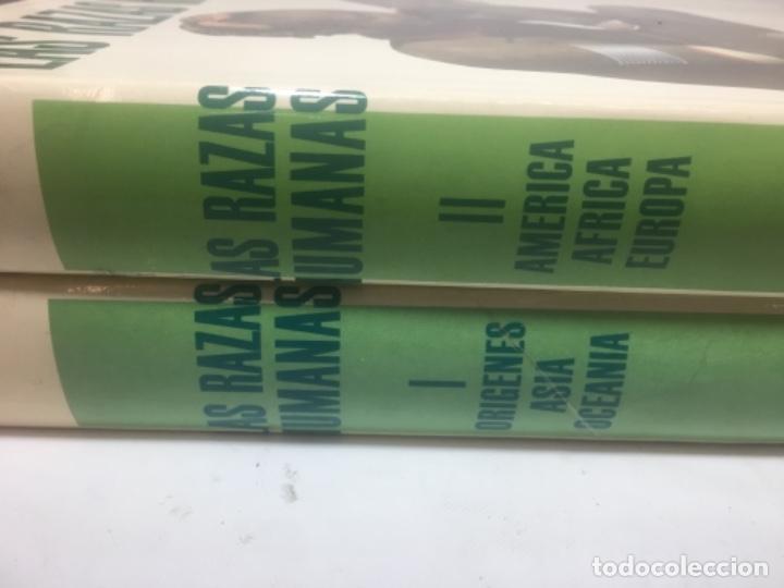 Libros de segunda mano: 2 tomos las razas humanas - Foto 2