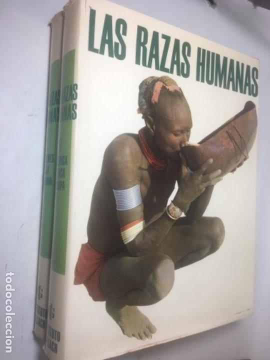 Libros de segunda mano: 2 tomos las razas humanas - Foto 1