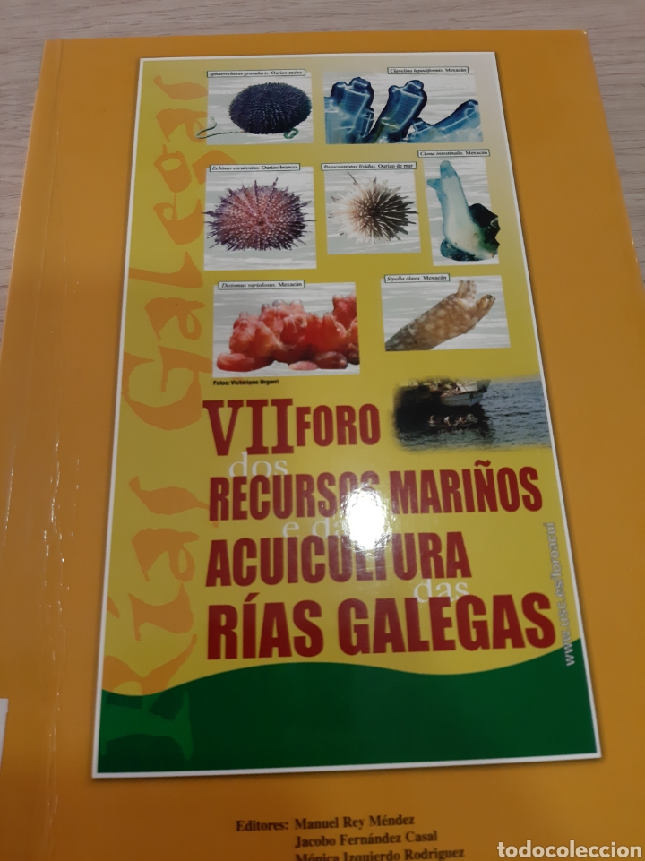 Libri di seconda mano: 2005 VII recursos marinos acuicultura Rias Galegas