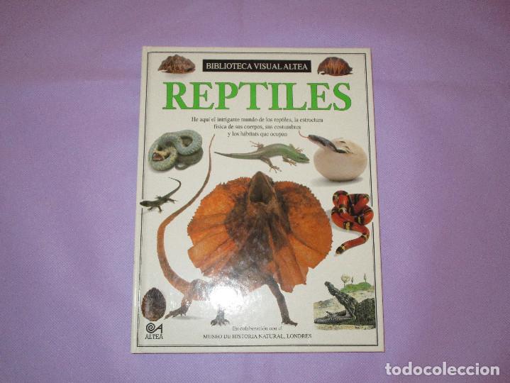 Libros de segunda mano: BIBLIOTECA VISUAL ALTEA ( REPTILES ) - COLIN MCCARTHY - Foto 1