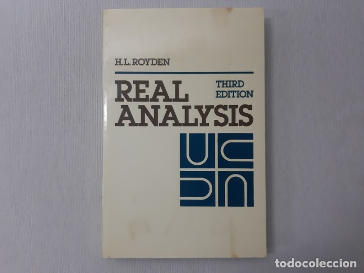 Gebrauchte B&uuml;cher der Wissenschaften: Real Analysis por H. L. Royden (1988) - Royden, H. L. 9780029466209