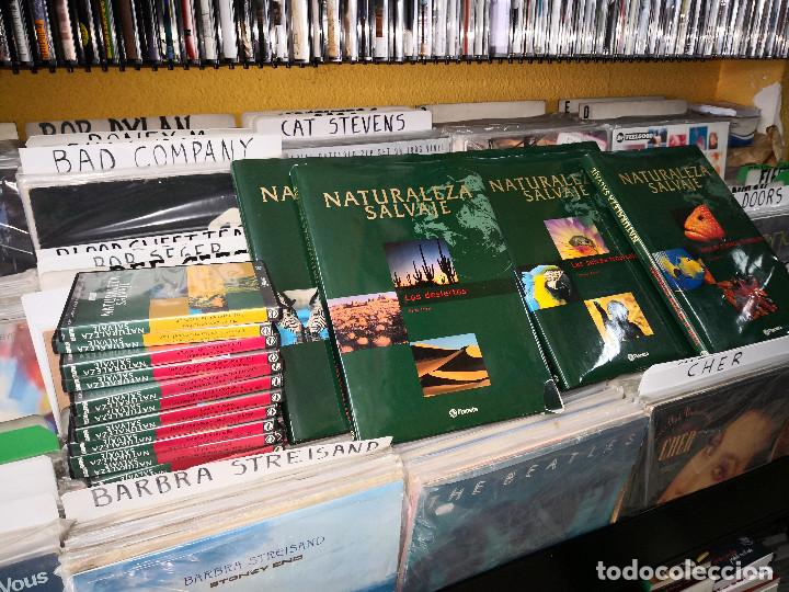 Libros de segunda mano: Enciclopedia Naturaleza Salvaje ,6 TOMOS,12 DVDS