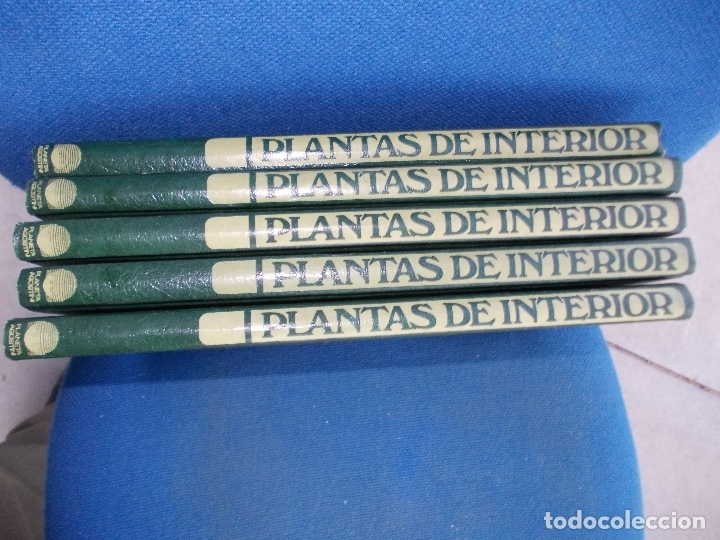 Libros de segunda mano: PLANTAS DE INTERIOR TERRAZA Y BALCON PLANETA AGOSTINI 5 TOMOS - Foto 1