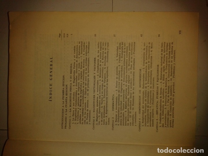 Libros de segunda mano de ciencias: F&Iacute;SICA GENERAL 1972 JOAQU&Iacute;N CATAL&Aacute; DE ALEMANY 5&ordf; EDICI&Oacute;N - Foto 3