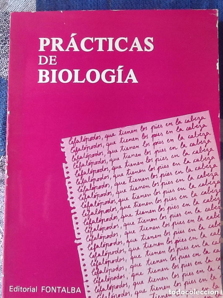 Libros de segunda mano: PR&Aacute;CTICAS DE BIOLOG&Iacute;A 1a EDICI&Oacute;N - Foto 1