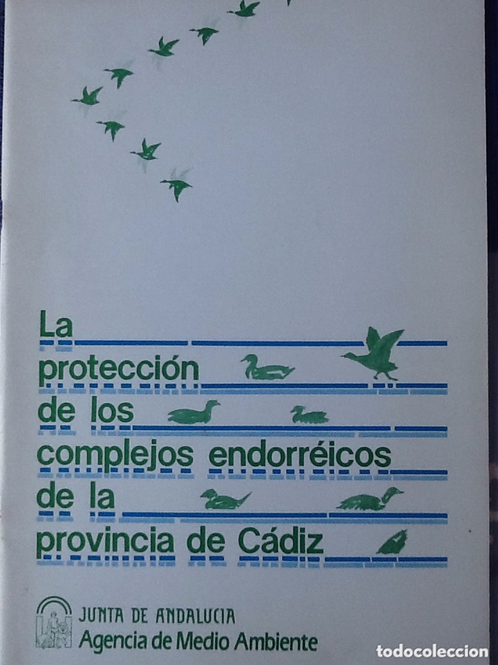 Gebrauchte B&uuml;cher: LA PROTECCI&Oacute;N DE LOS COMPLEJOS ENDORREICOS DE LA PROVINCIA DE C&Aacute;DIZ