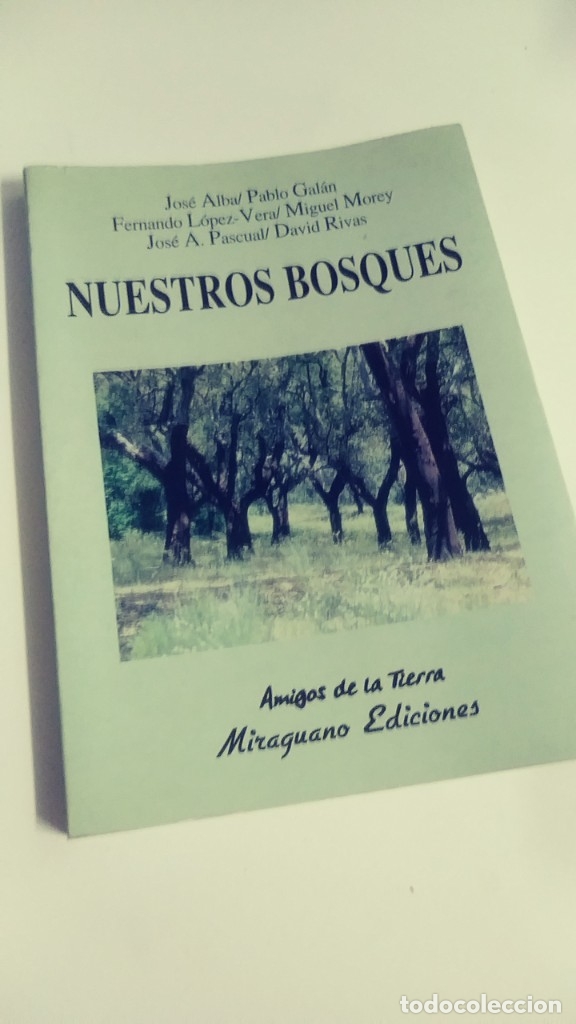 Libros de segunda mano: nuestros bosques, Miraguano editores - Foto 1