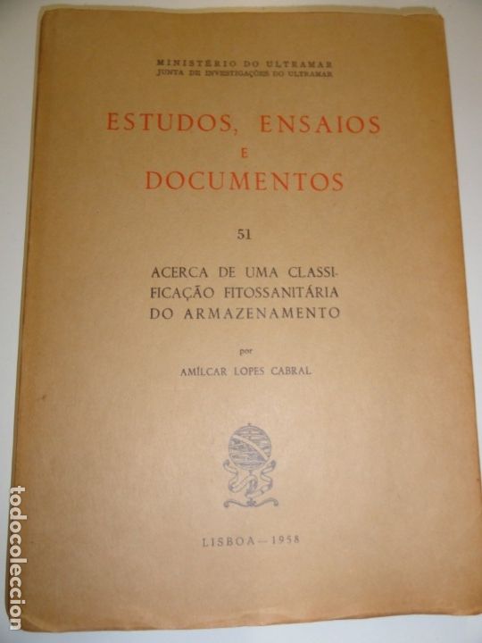 Second hand books: Acerca de uma classifica&ccedil;ao fitossanitaria do armazenamento -1958 (BIO)