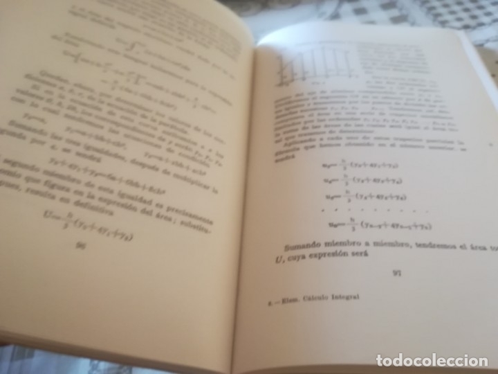 Libros de segunda mano de ciencias: Elementos de c&aacute;lculo integral - Leopoldo Crusat Prats - 1959 - Foto 4