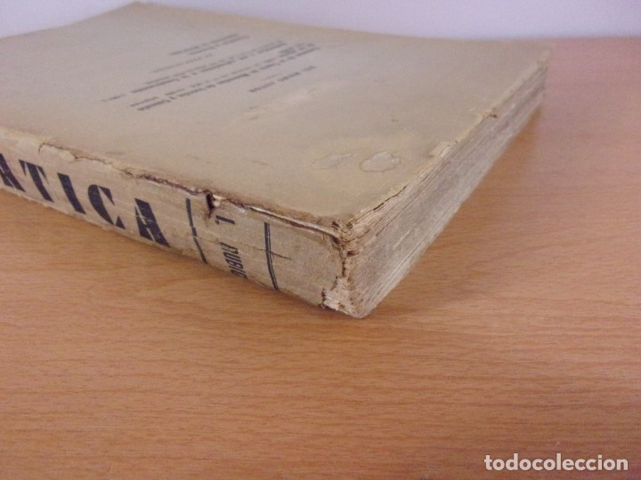Libros de segunda mano de ciencias: EST&Aacute;TICA. TE&Oacute;RICA Y PR&Aacute;CTICA / ISIDORO RUBIO / 1&ordf; EDICI&Oacute;N 1932 - Foto 6