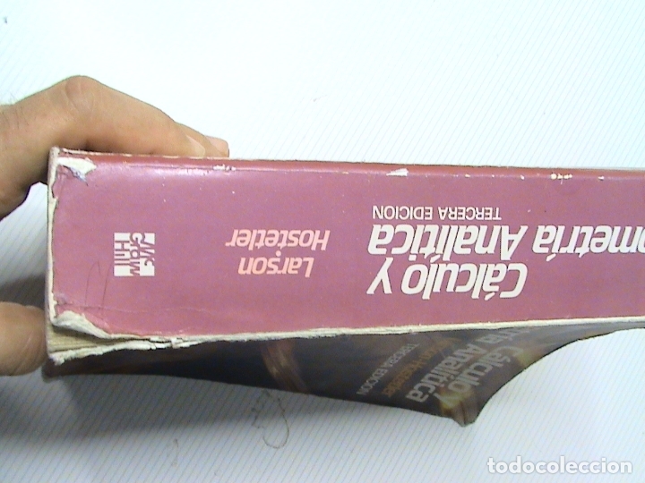 Libros de segunda mano de ciencias: C&aacute;lculo y geometr&iacute;a anal&iacute;tica. (Larson - Hostetler) - Foto 2