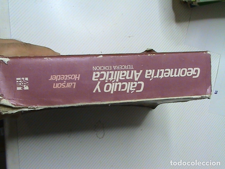 Libros de segunda mano de ciencias: C&aacute;lculo y geometr&iacute;a anal&iacute;tica. (Larson - Hostetler) - Foto 3