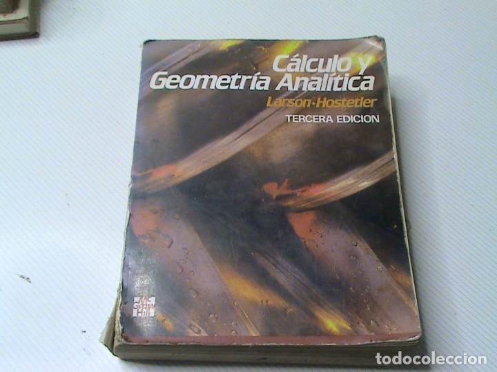 Libros de segunda mano de ciencias: C&aacute;lculo y geometr&iacute;a anal&iacute;tica. (Larson - Hostetler) - Foto 4
