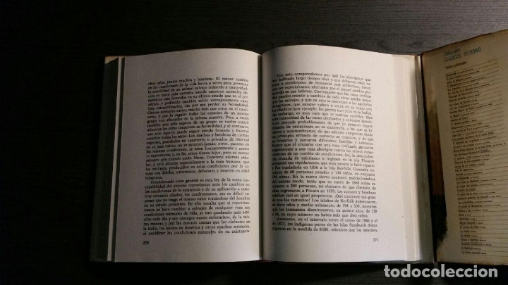 Libros de segunda mano: EL ORIGEN DEL HOMBRE &ndash; 2 TOMOS - DARWIN  DISTRIBUCIONES EDITORIALE - Foto 2
