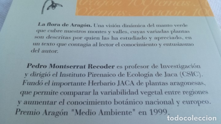 Libros de segunda mano: LA FLORA DE ARAGON / CAI 100 ARAGON - Foto 2