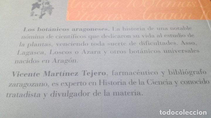 Libros de segunda mano: LOS BOTANICOS ARAGONESES / CAI 100 ARAGON - Foto 2