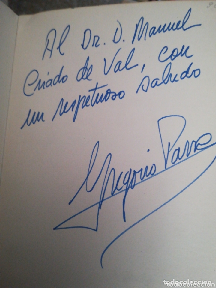 Libros de segunda mano de ciencias: Intuiciones y s&iacute;ntesis Gregorio Parra, 1974.DEDICADO - Foto 3