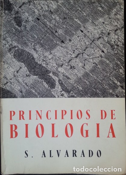 Libros de segunda mano: PRINCIPIOS DE BIOLOGIA. - ALVARADO, S. - Foto 1
