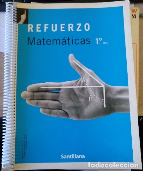 Libros de segunda mano de ciencias: REFUERZO MATEMATICAS 1&ordm; ESO. - MORILLO, Francisco. - Foto 1