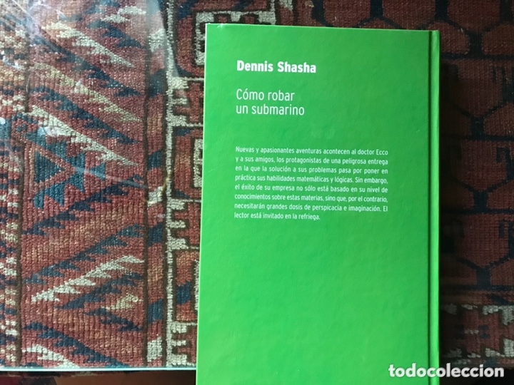 Libros de segunda mano de ciencias: C&oacute;mo robar un submarino. Dennis Shasha. Como nuevo - Foto 2