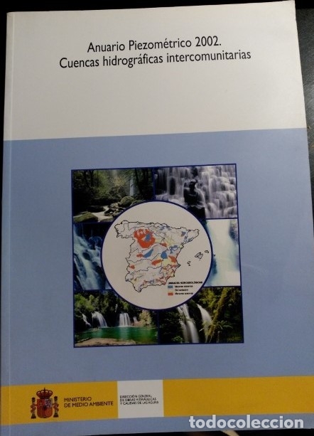 Libros de segunda mano: ANUARIO PIEZOMETRICO 2002. CUENCAS HIDROGRAFICAS INTERCOMUNITARIAS. - - Foto 1