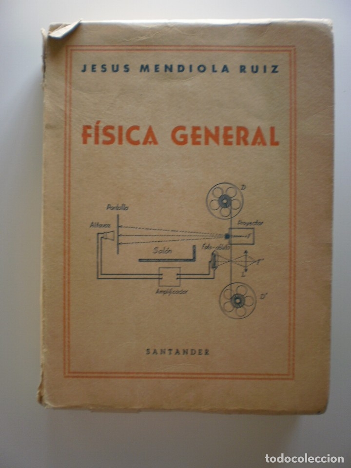 Libros de segunda mano de ciencias: FISICA GENERAL. AUT: JESUS MENDIOLA RUIZ - Foto 1