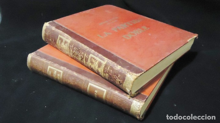 Libros de segunda mano de ciencias: Antiguos tomo I y II de la partida doble - Foto 1