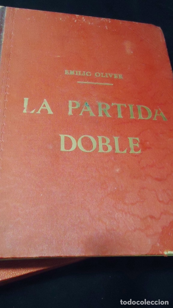 Libros de segunda mano de ciencias: Antiguos tomo I y II de la partida doble - Foto 8