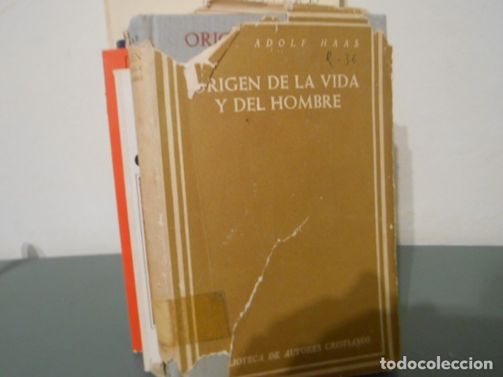 Libros de segunda mano: ORIGEN DE LA VIDA Y DEL HOMBRE - ADOLF HASS - Foto 1